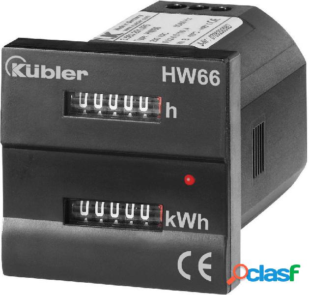 Kübler HW66 230 VAC Contatore corrente alternata meccanico