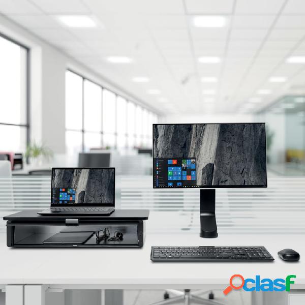 Kensington Supporto Monitor con Scomparto Igienico UVC