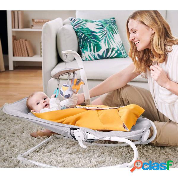 Kinderkraft Culla Sdraietta FELIO 3 in 1 Giallo Foresta