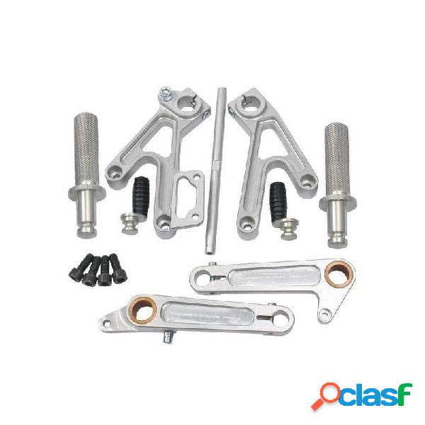 Kit pedane arretrate per Ducati Monster 900 DucaBike grigio