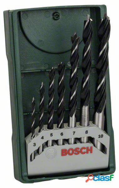 Kit punte a spirale da legno 7 parti Bosch Accessories