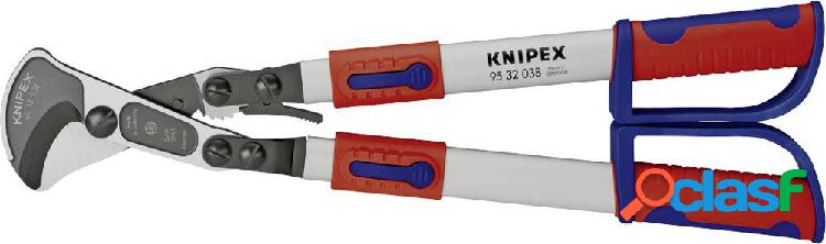 Knipex 95 32 038 Cesoia tranciacavi a cremagliera Adatto per