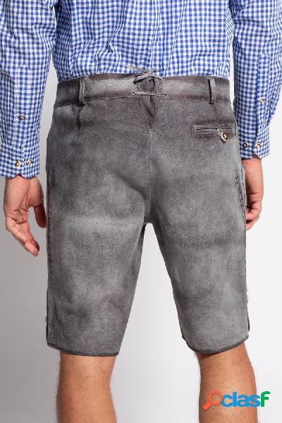 Lederhosen, Tracht, pelle di capra, ricami tradizionali,
