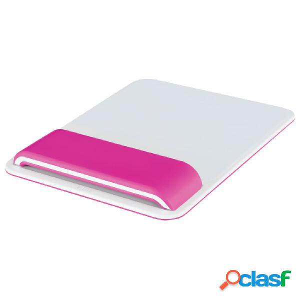 Leitz Tappetino Mouse con Poggiapolsi Regolabile Ergo WOW