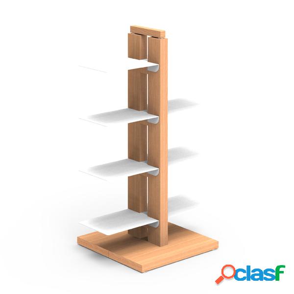 Libreria verticale a colonna DOPPIA ZIA BICE 42x30xh 65 cm