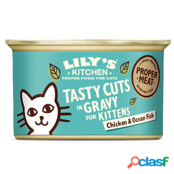 Lilys Kitchen Kittens Tasty Cuts Pollo & Pesce oceanico 85