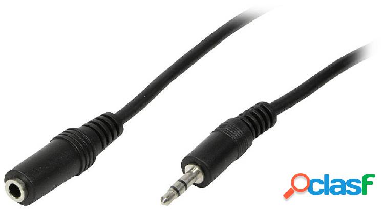 LogiLink CA1056 Jack Audio Cavo 10.00 m Nero (opaco)