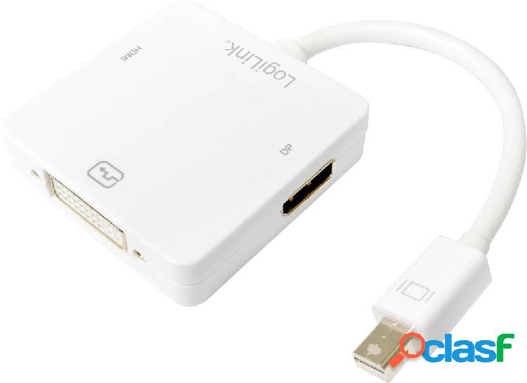 LogiLink CV0045A Adattatore [1x Spina Mini DisplayPort - 1x
