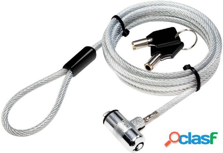 LogiLink Lucchetto per laptop Lucchetto a chiave incl. 2