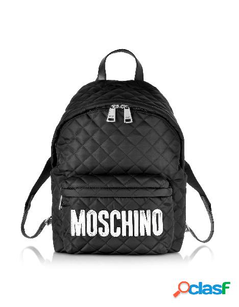 MOSCHINO ZAINO DONNA B760782014555 POLIAMMIDE NERO