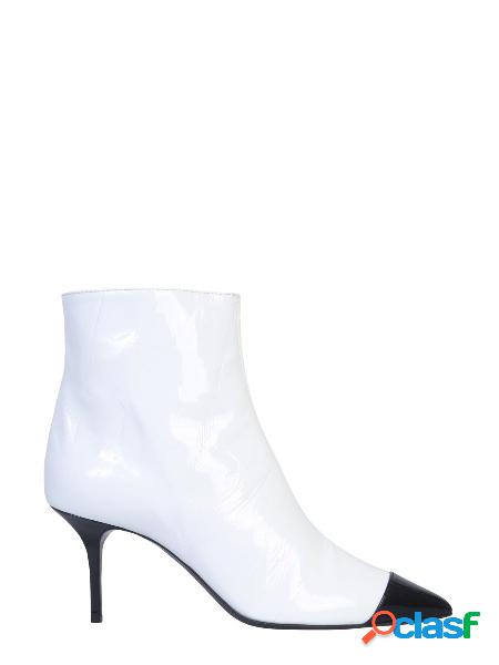 MSGM STIVALETTI DONNA 2742MDS605818401 PELLE BIANCO