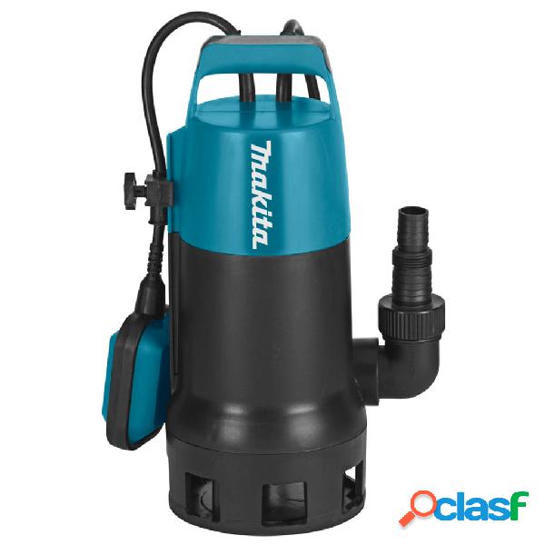 Makita Pompa Sommergibile Elettrica 1100 W Blu e Nera