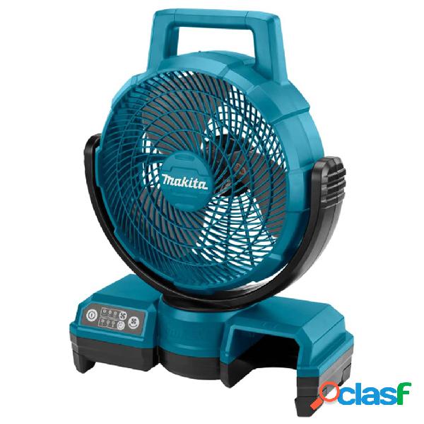 Makita Ventilatore Portatile 14,4 e 18 V Blu e Nero