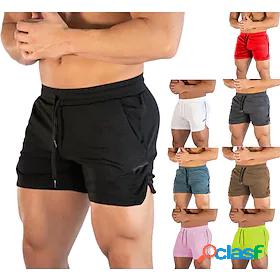 Mens Athletic Running Shorts Marathon One-third Shorts
