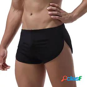 Mens Athletic Running Shorts Marathon One-third Shorts