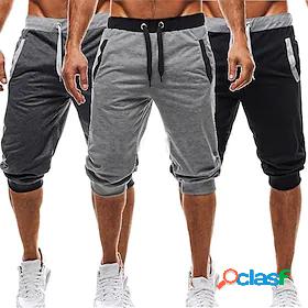 Mens Casual Running Shorts Harem Fitness Gym Workout