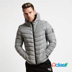 Mens Down Fall Winter Street Daily Short Coat Windproof Warm
