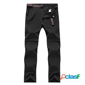 Mens Hiking Pants Trousers Softshell Pants Winter Summer