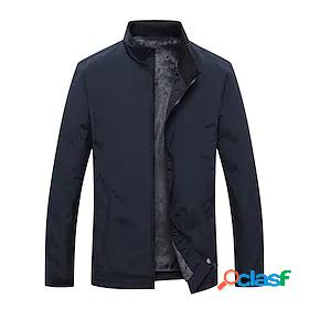 Mens Puffer Jacket Fall Winter Sport Daily Regular Coat