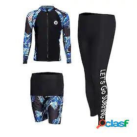 Mens Rash Guard Rashguard Swimsuit Diving Suit Swimsuit