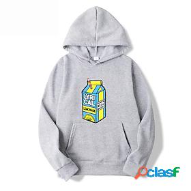 Men's Unisex Lyrical Lemonade Hooded Casual Sports Long