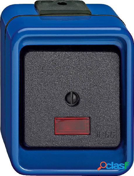 Merten Completo Interruttore di controllo Blu 372675