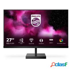 Monitor piatto per pc philips c line 27" 2560x1440 pixel