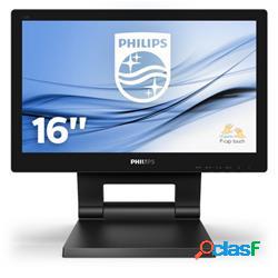 Monitor touch philips 15.6"tn vga hdmi dp 10toc dvi ip54