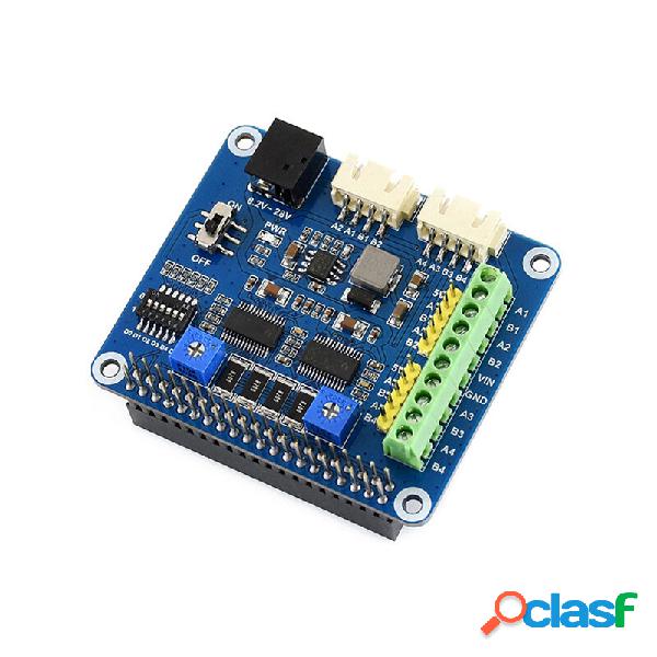 Motore passo-passo HAT per Raspberry Pi DRV8825 Aziona due