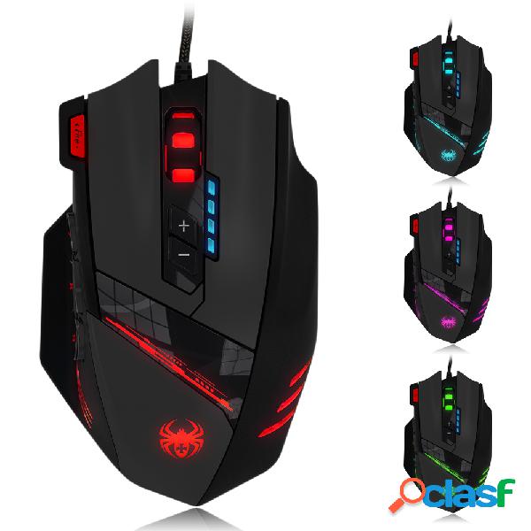 Mouse cablato ZELOTES C-12 12 Pulsanti 1000-4000 DPI