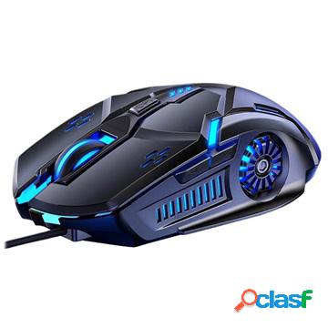 Mouse da Gioco DPI RGB 6D a 4 VelocitÃ G5 - Nero