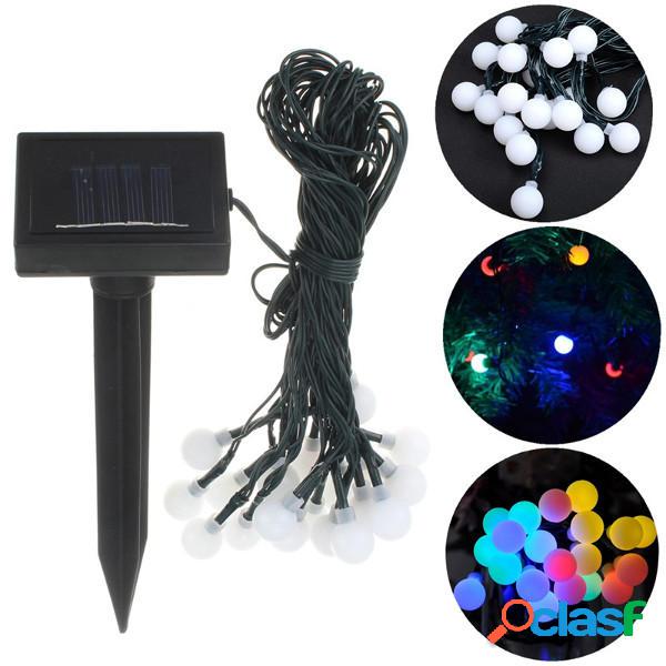 Multi-Color solare Power 20LED Light Fairy String lampada