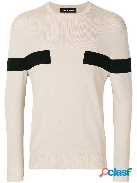 NEIL BARRETT MAGLIONE UOMO BMA757G622C1862 VISCOSA BEIGE