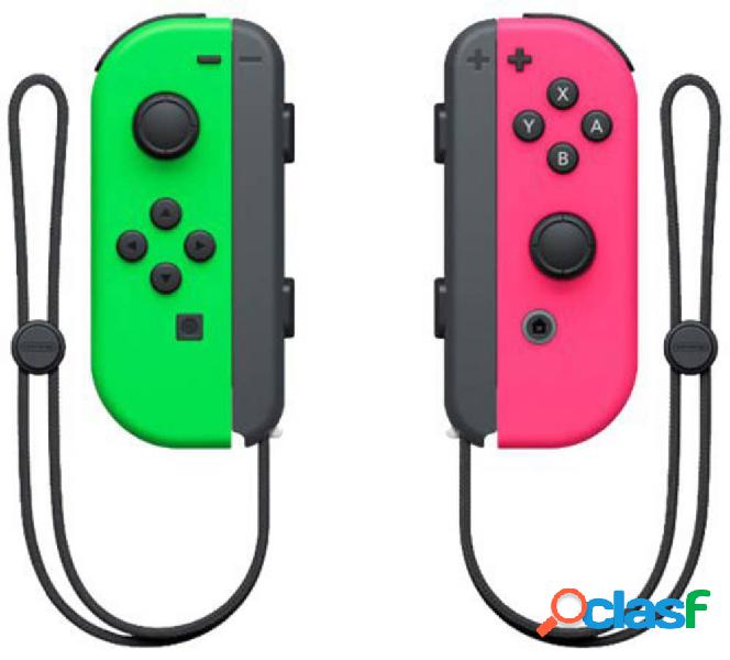 Nintendo 2x Joy-Con Gamepad Nintendo Switch Rosa neon, Verde