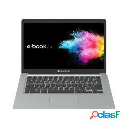 Notebook microtech e-book lite 14.1 intel celeron n4020