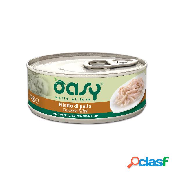 Oasy Cat Adult Pollo Lattina 150 gr