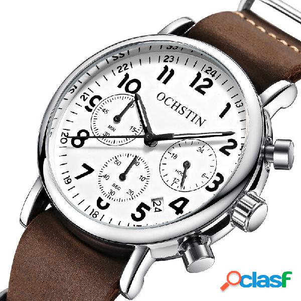 Orologio da polso da uomo OCHSTIN GQ081A cronografo stile