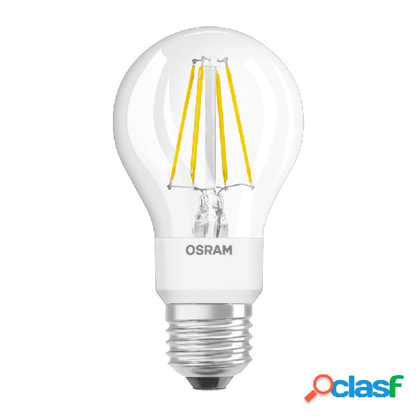 Osram Parathom Classic LED E27 Pera Filamento Chiara 6.5W