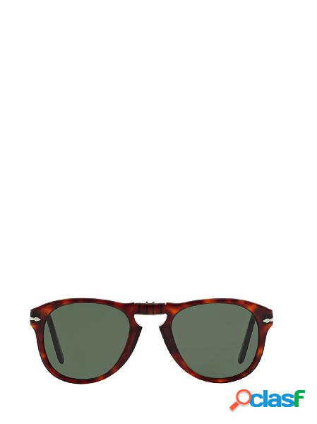 PERSOL OCCHIALI DA SOLE UOMO PO07142431 ACETATO MARRONE