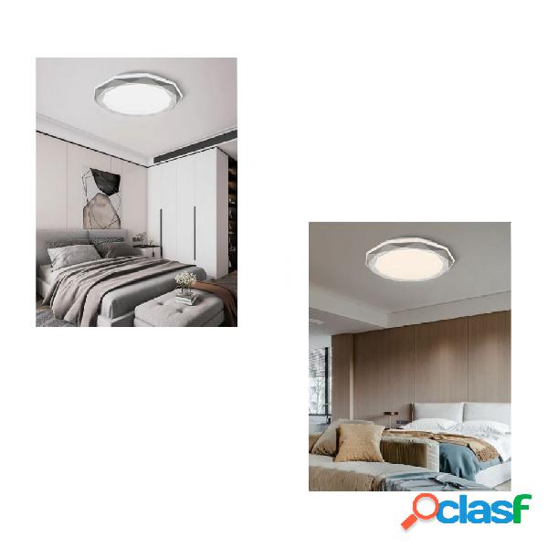 PLAFONIERA LED 46W DIMMERABILE CON SUPERFICE SFACCETTATA