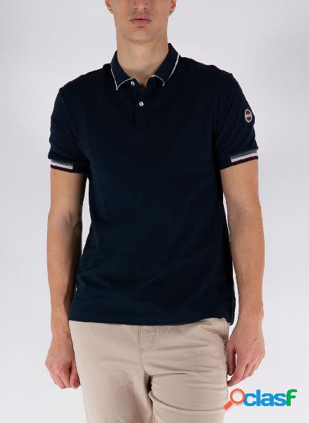 POLO PIQUET BORDO A CONTRASTO