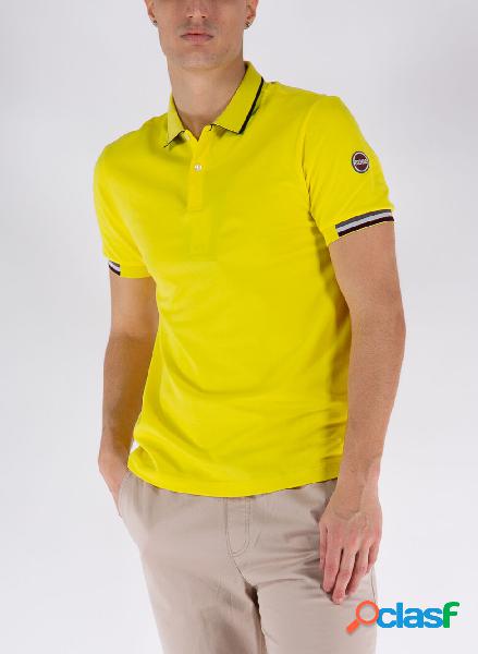 POLO PIQUET BORDO A CONTRASTO