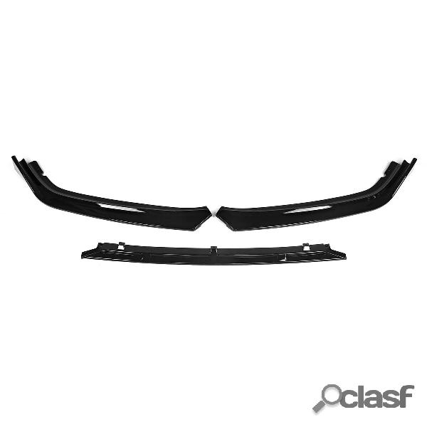 Paraurti anteriore Lip Spoiler Splitter Trim 3PCS per Honda