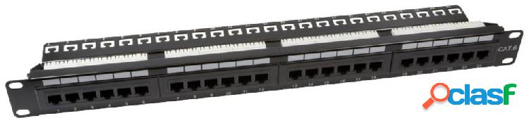 Patch panel LogiLink 24 Porte NP0004A CAT 6 1 U