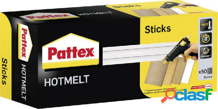 Pattex PTK1 Stick colla a caldo 11 mm 200 mm Trasparente