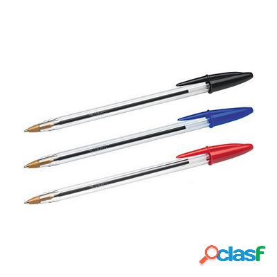 Penna Bic Cristal a sfera medium classic 1 mm conf. 12 pz.