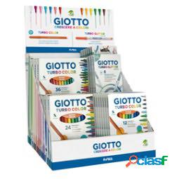 Pennarello Turbo Color - astucci assortiti - Giotto - expo