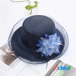 Per donna Classico Cappello di paglia Cappello da sole Feste