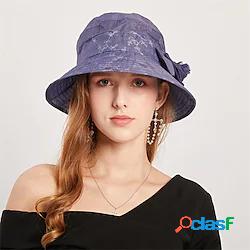 Per donna Moderno Cappello da sole Cappello basco Feste Da