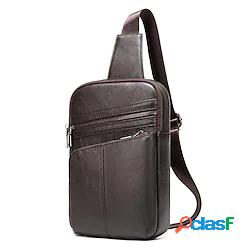 Per uomo Borsa di pelle Sacchetto del telefono mobile Borsa